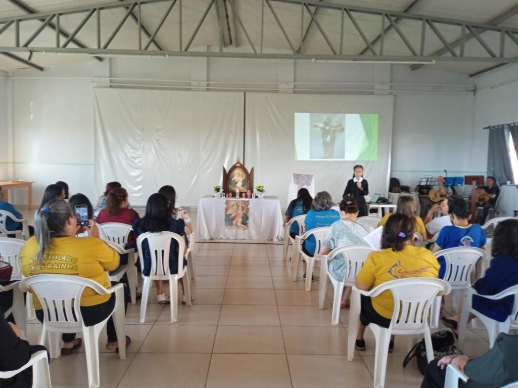 Movimento “Mãe Rainha Três Vezes Admirável” da Diocese de Anápolis promove concentração missionária