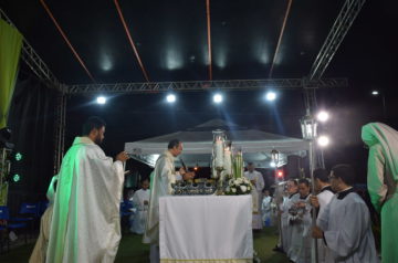 Foto: Pascom Diocesana Descrição: Missa Campal no dia de Corpus Christi