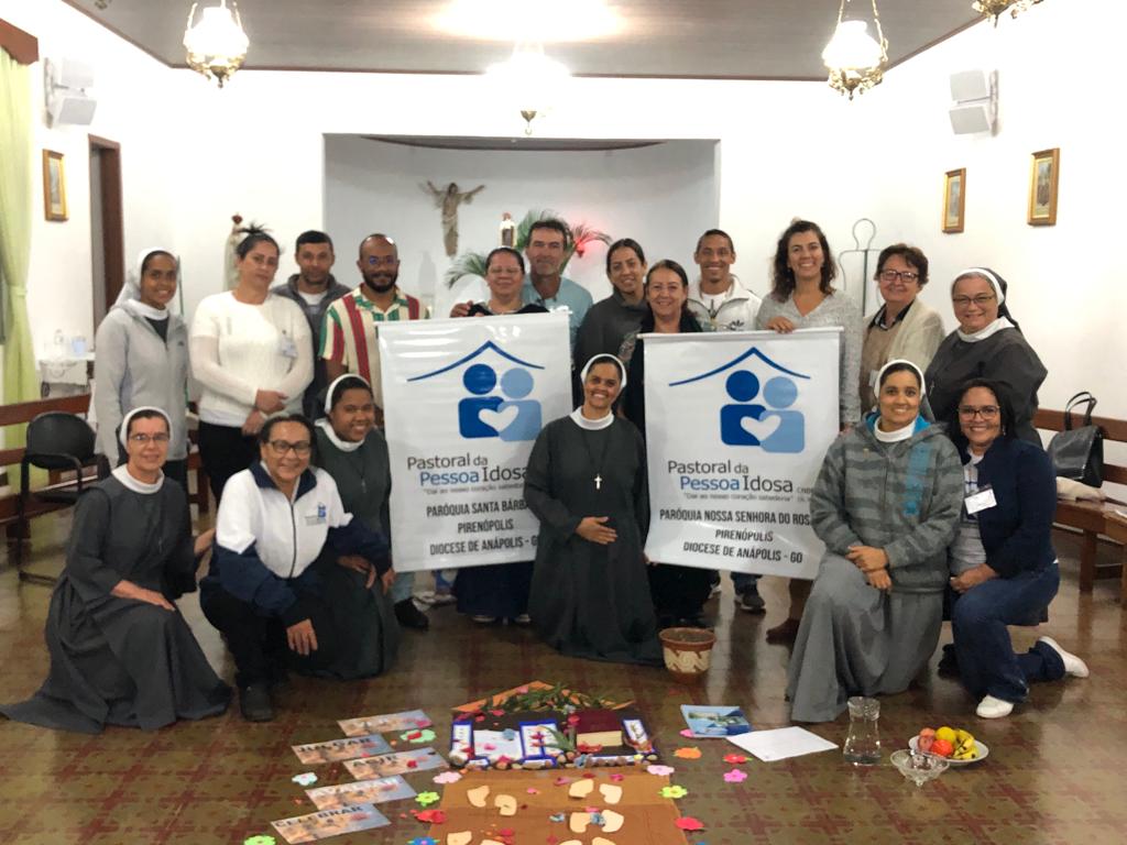 Pastoral da Pessoa Idosa da Diocese de Anápolis capacita líderes voluntários